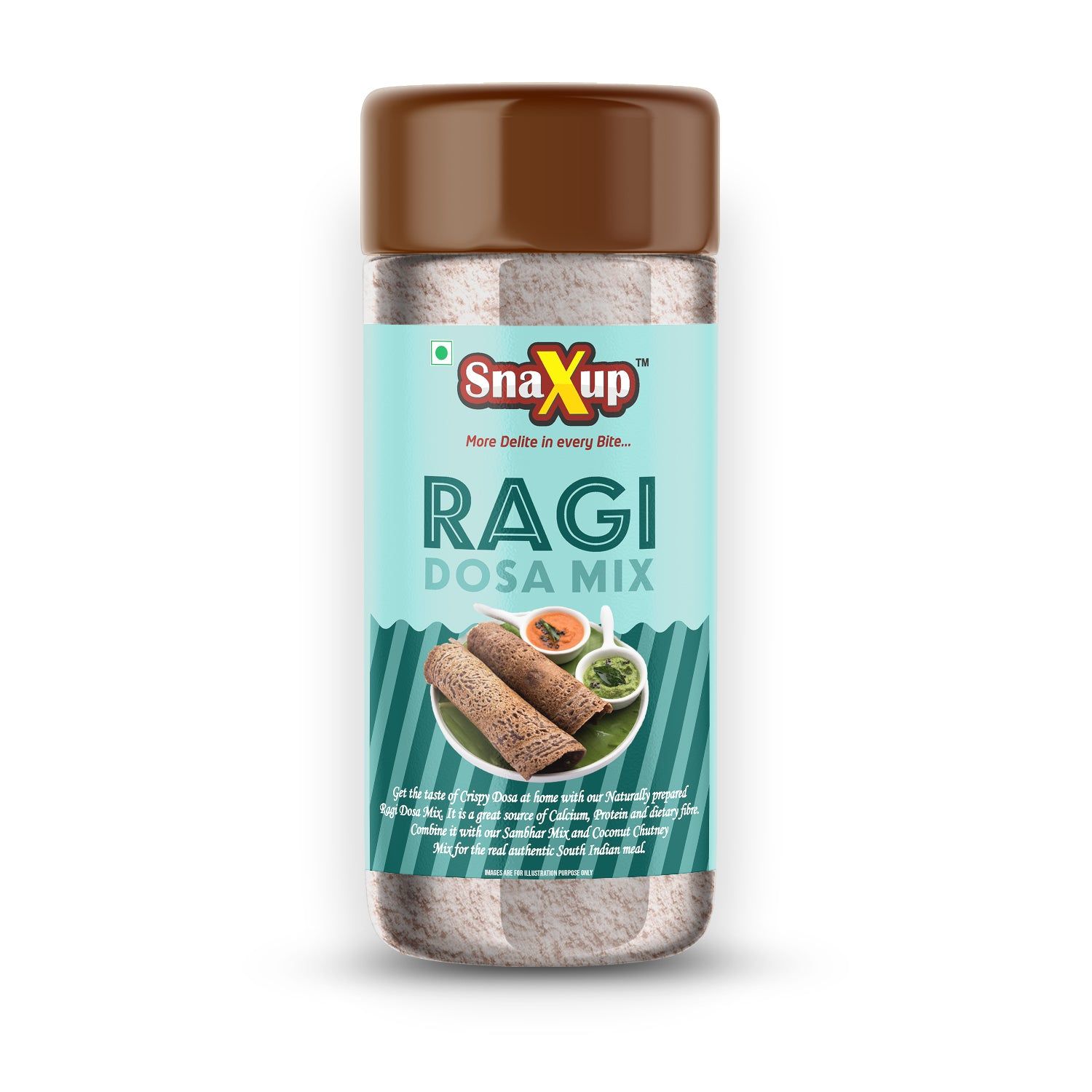 SnaXup Ragi Dosa Mix 500Gm