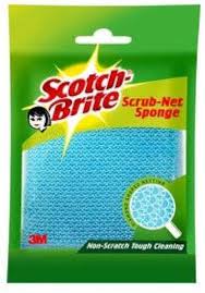 SCOTCH BRITE SCRUB NET SPONGE
