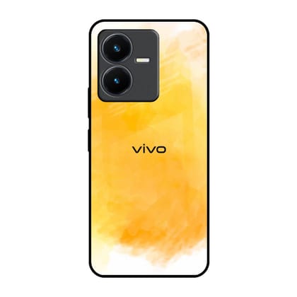 Rustic Orange Glass Case for Vivo Y22