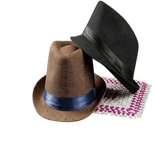 Elegant Unisex Fedoras - Classic Black Brown Stylish Hats Elegant Unisex Fedoras - Classic Black Brown Stylish Hats