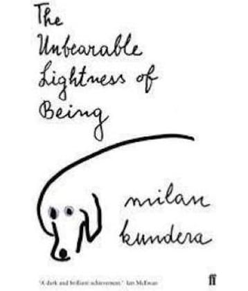 The Unfearable Lightness Of Being  (Soft paper, Milan kundera)