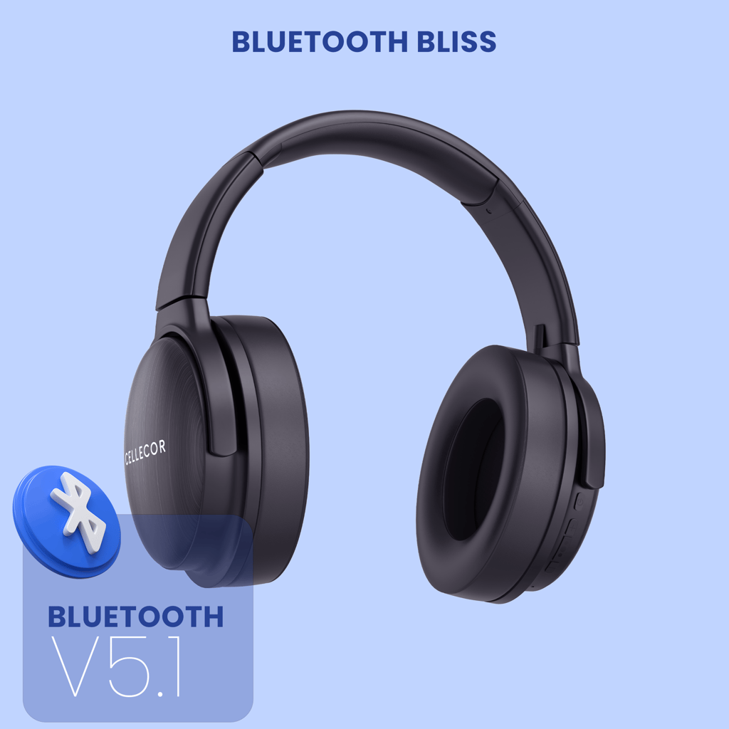 Cellecor Cruzio with 12 Hours Playtime, AUX, BT v5.1, Foldable Design, Bluetooth Gaming