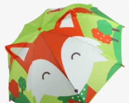 Cute Cartoon Children Umbrella  long-handled 3D ear modeling kids - Many variants-fox