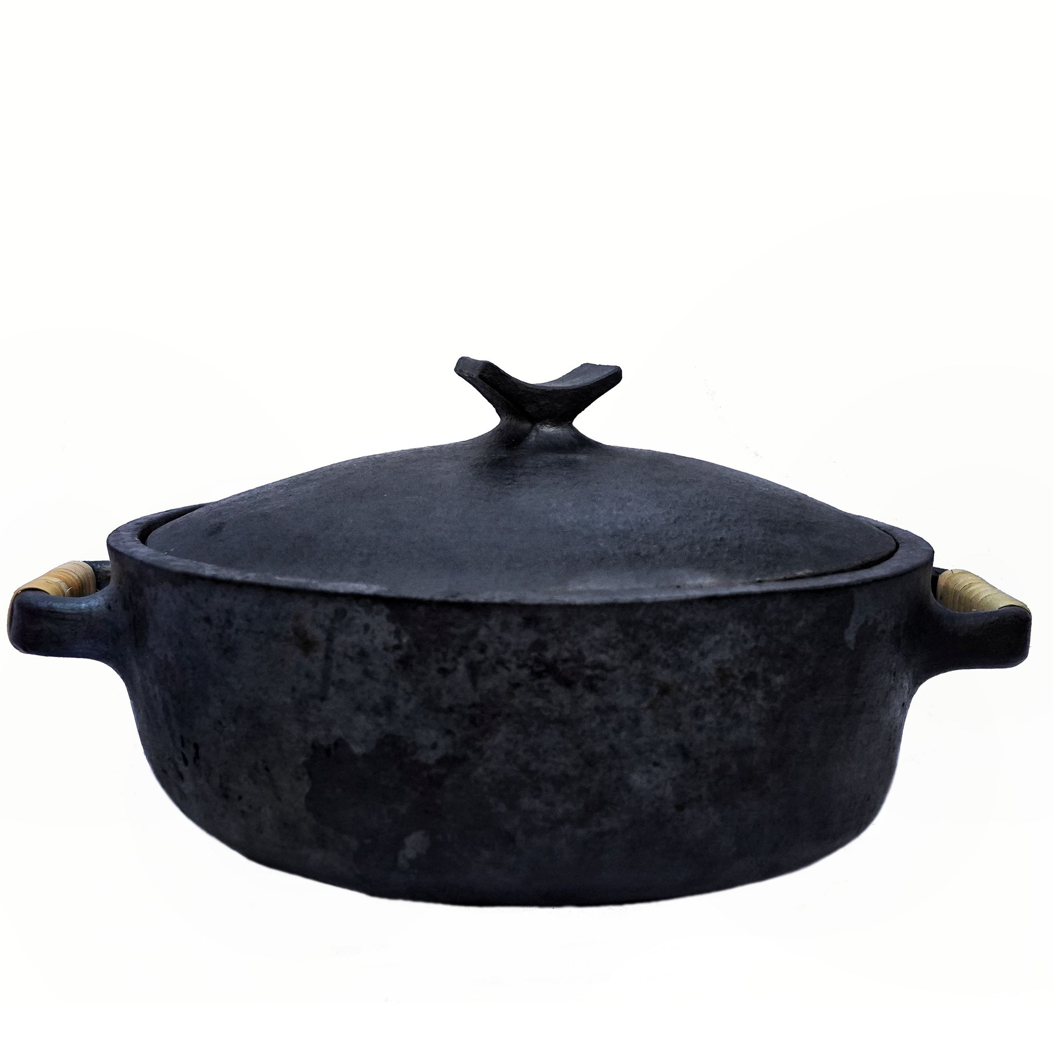 Longpi Black Stone Pottery Casserole Largest (1TPTUTIKA00209)