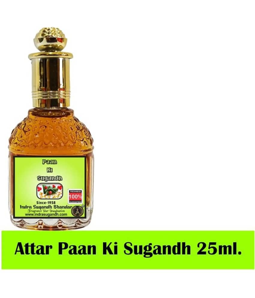 INDRA SUGANDH BHANDAR - Paan Ki Sugandh Attar For Men & Women 25ml Pack Of 1
