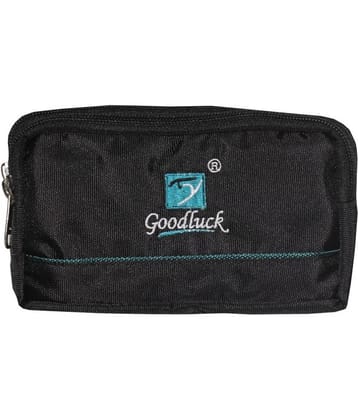 Goodluck Polyester Black Waist Pouch