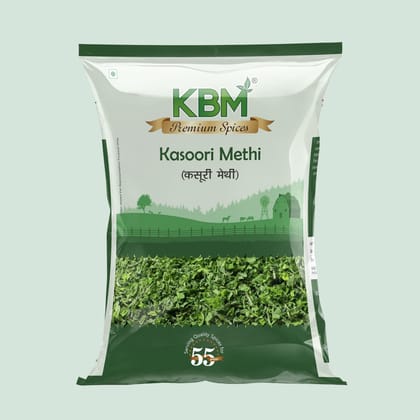 KBM Premium Spices Kasoori Methi, 25 gm Pouch