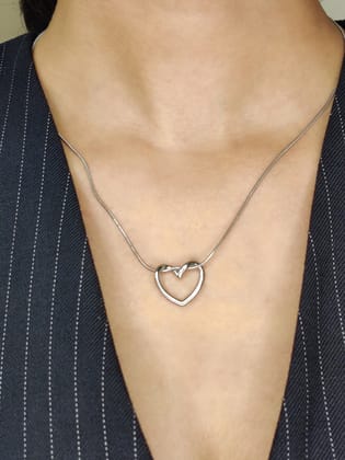 Teo Necklace -Silver