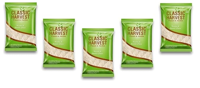 Classic Harvest Basmati Rice - Mogra Rice 5kg ( Pack of 5, 1kg Each )