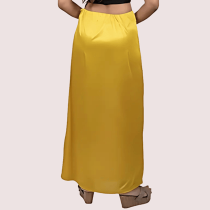 Silk Saree's Slip Underskirt Indian Coating for Sari