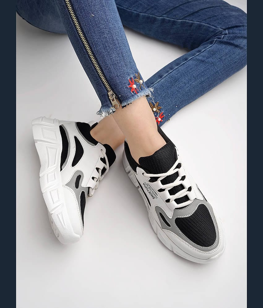 Shoetopia - Black Women's Sneakers