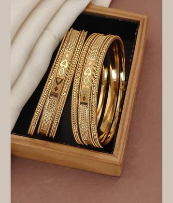 Shivay Fashion Gold Bangle ( Pack of 1 )