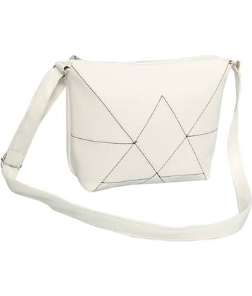 Leather Land Sling Bag P.U. Set of 1 ( Gray )