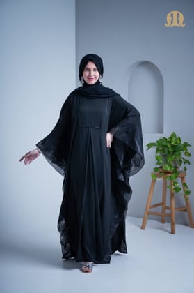 Spitze Abaya-Free Size