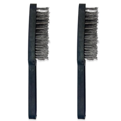 Buildingshop Rust Remover Steel Brush - Durable Wire Brush for Metal Cleaning & Maintenance-2