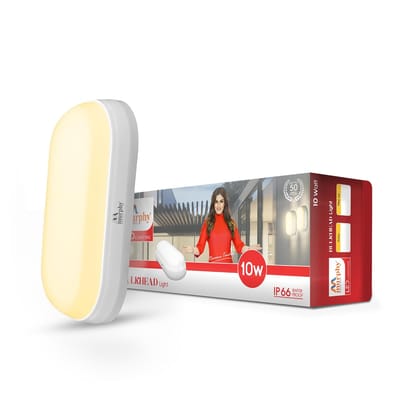 10W LED Bulkhead Wall Mount Light-Warm White / Pack of 1
