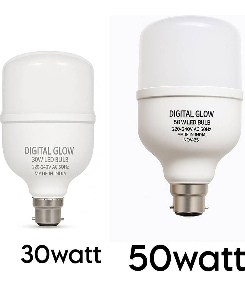 Digital glow 30W Cool Day Light LED Bulb ( Pack of 2 )
