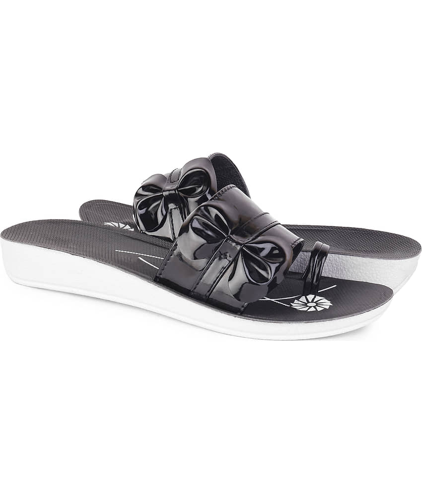 PENNEN Black Women's Slipper