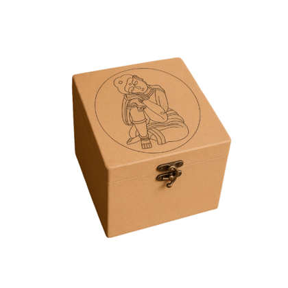 Dbeautify's DIY Buddha Line Art- MDF Lock Box