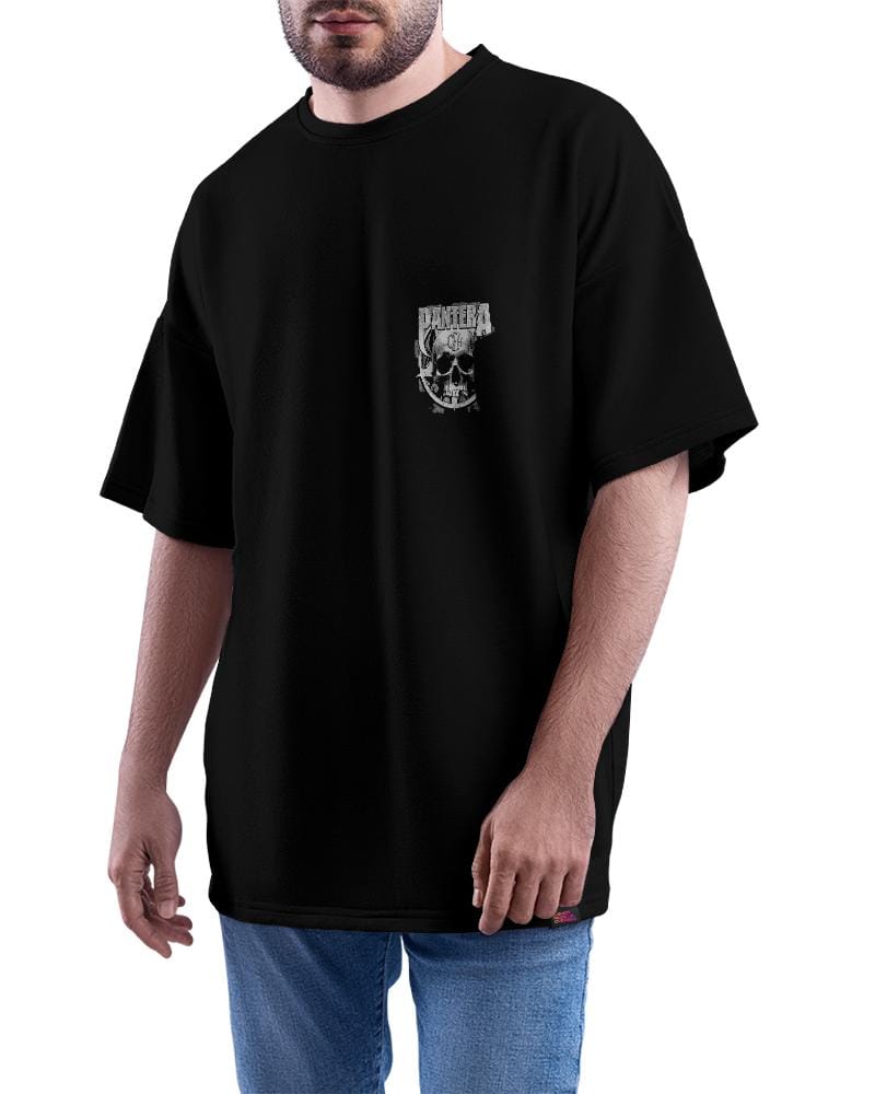 MounCart Store Oversized Fit Drop Shoulder Stylish Latest Graphic Printed Half Sleeve T-Shirt for Men