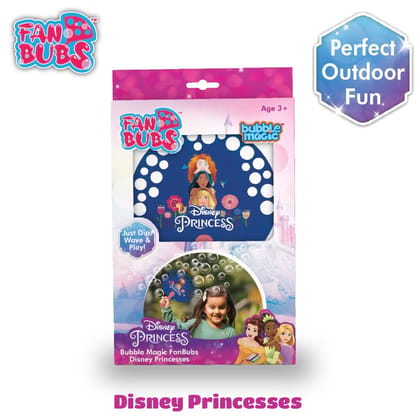 Bubble Magic FanBubs Disney Princesses Theme For Kids 3 Years and Above