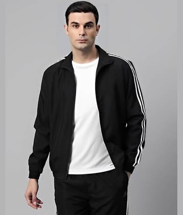 PLUS PARADISE Polyester Men's Casual Jacket - Black ( Pack of 1 )