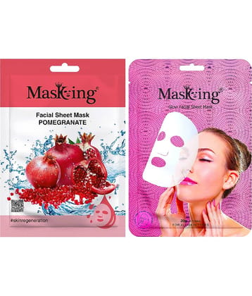 Masking - Fairness Sheet Mask For All Skin Type ( Pack of 2 )