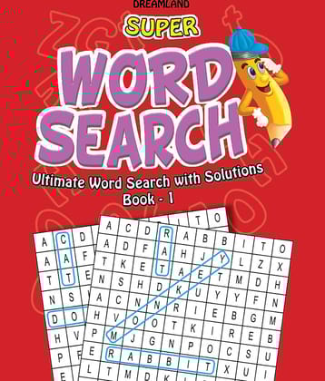 Super Word Search Part - 1 - Interactive & Activity  Book