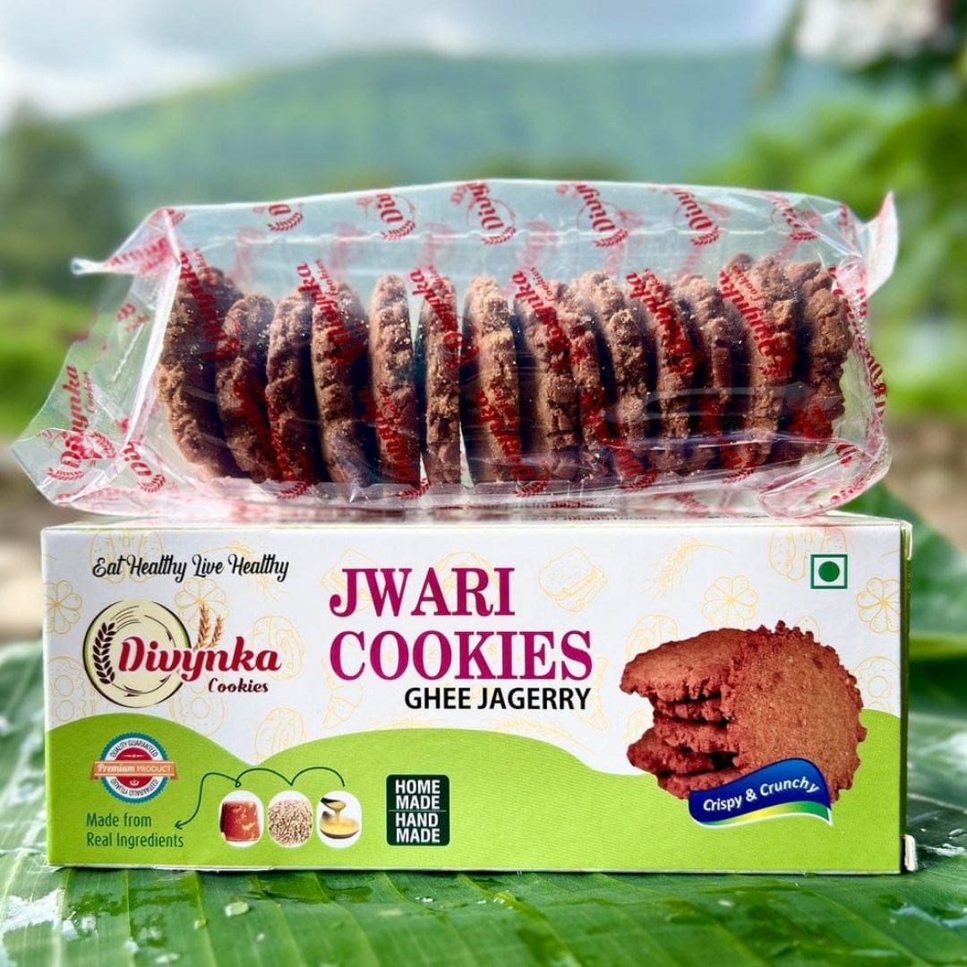 Jwari Cookies  with Ghee & Jaggery