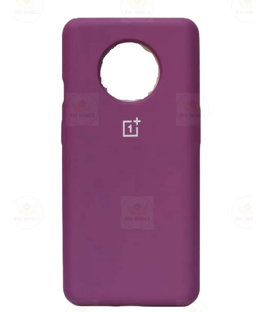 BIG WINGS Shock Proof Case Compatible For Silicon OnePlus 7T ( Pack of 1 )