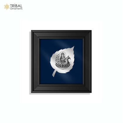 Lord Sarasvati ma silver frame 925 sterling silver light weight gifting article sf31