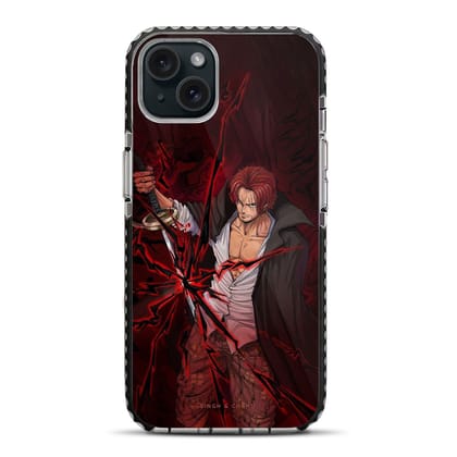 Shanks 3.0 One Piece Anime iPhone 15 Plus Stride Phone Case-Stride