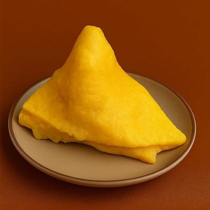 BANGLARMISTI Malai Singara Sandesh - Bengali Sweets, Soft, Mouth Melting, Delicious, Mouth watering, Deliver Directly from Kolkata, Malai Samosa, 5 Pieces Pack