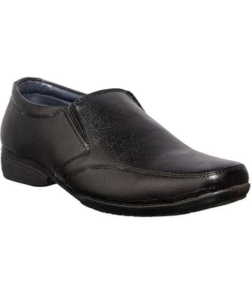 KHADIM - Black Men's Slip On Formal Shoes