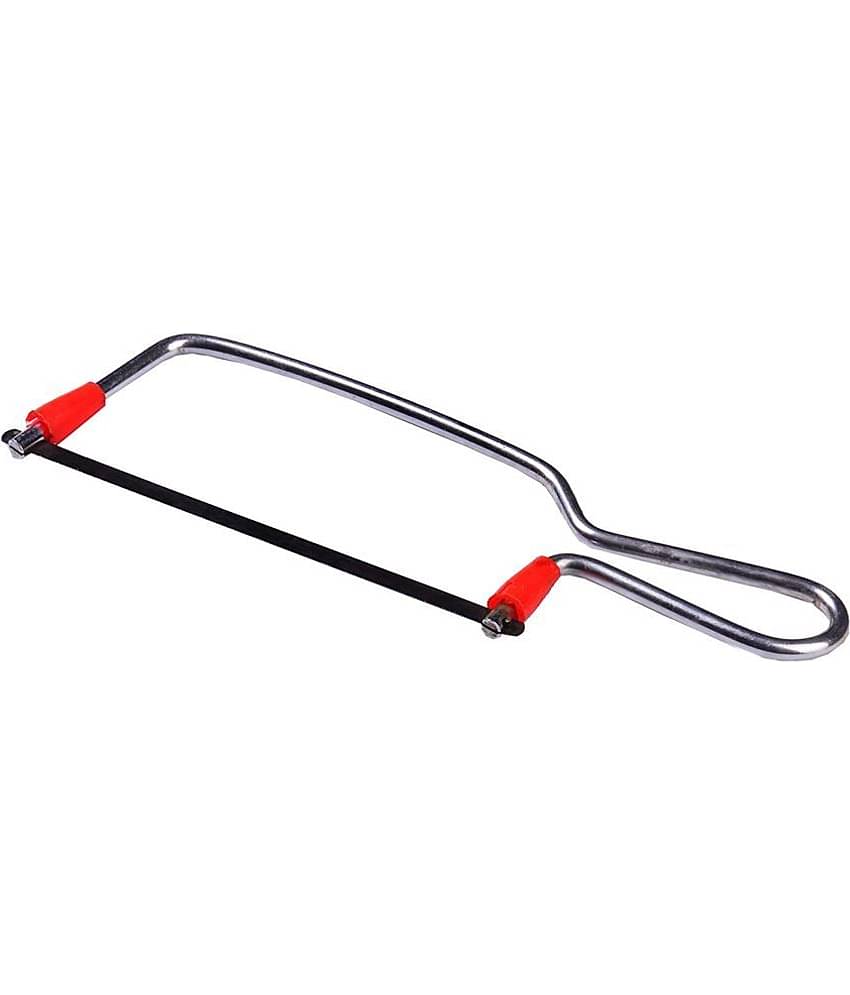 EmmEmm Mini Junior Hacksaw Frame with Steel Handle & Blade (for Home & Professional Use)