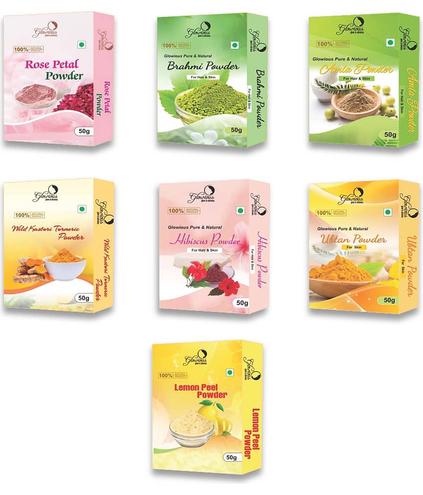 glowious - Skin Toning Face Pack for Normal Skin ( Pack of 7 )