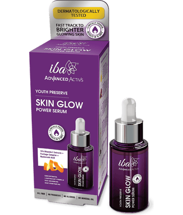 Iba Advanced Activs Youth Preserve Skin Glow Power Serum, 30ml, With Vitamin C Extracts (Pack of 1)
