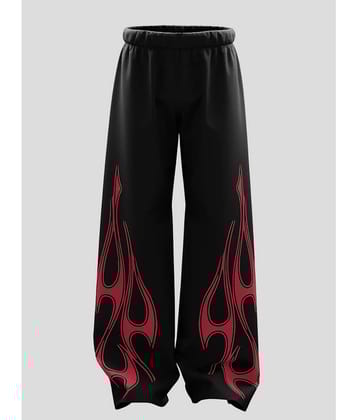 Glito Black Cotton Men's Joggers ( Pack of 1 )