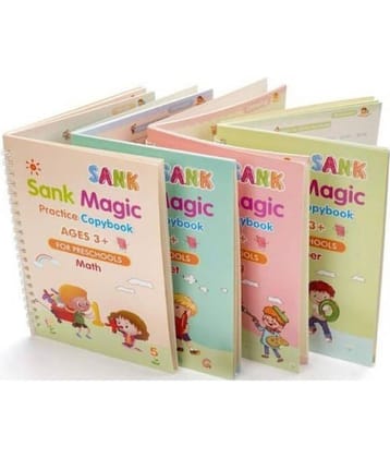 UNICO Magic Practice Copybook pack of 1-4books