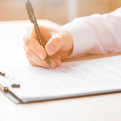 Transparent Premium Exam Pad with Centimeter Measuring Side for Students