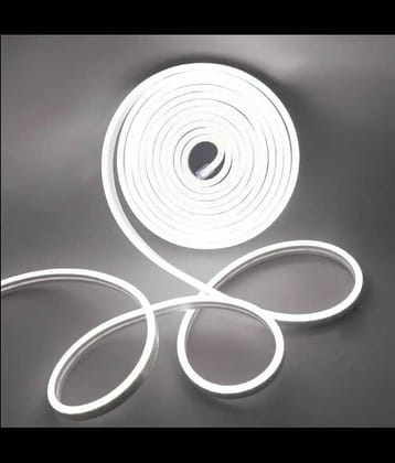 SPARKWORLD White 5M Neon Light ( Pack of 1 )