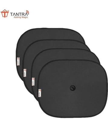 SIAGO Car Sun Shade for Side Windows (Black) Pack of 4