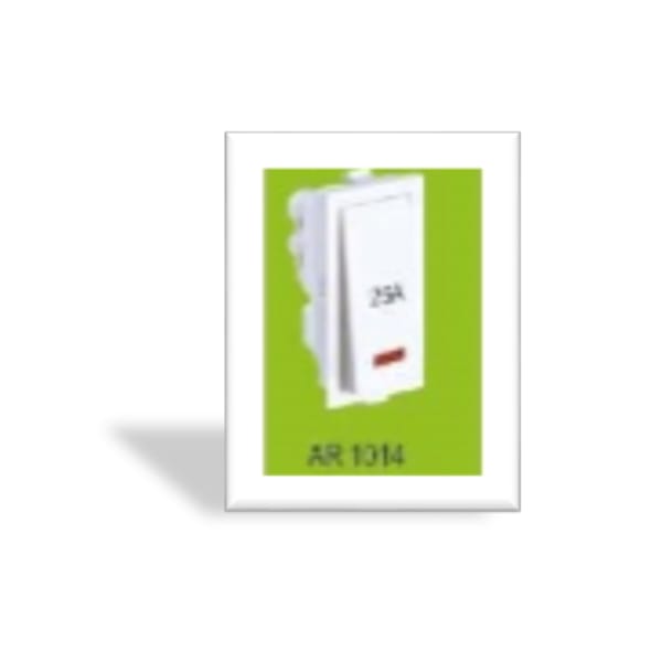 Helmer LED 25A 1 Way Switch (with Indicator)