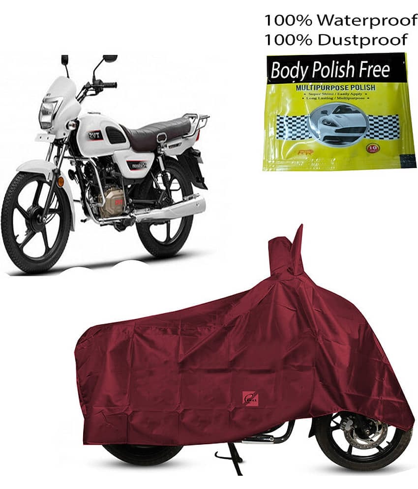 EGAL Bike Body Cover for TVS ( Pack of 1 ) , Maroon
