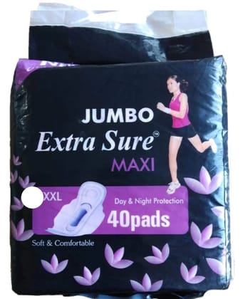 Sanitary Pads/ Napkins For Women Pack of 40 ( SIZE- XXL)