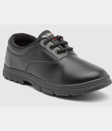 Action - Black Boy's School Shoes ( 1 Pair )