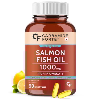 Carbamide Forte Salmon Fish Oil Omega 3 | 90 Softgels