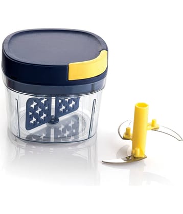 Analog kitchenware - Multicolour Plastic Mannual Chopper ( Pack of 1 )