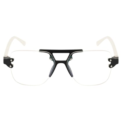 TERRY & CO | Zero Power Blue Cut Eyeglasses | Anti-Glare, UV Protection, Lightweight | For Gaming & Computer Use | Unisex | BLACK