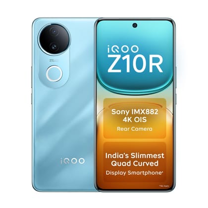 iQOO Z10R 5G (Aquamarine, 8GB RAM, 128GB Storage)